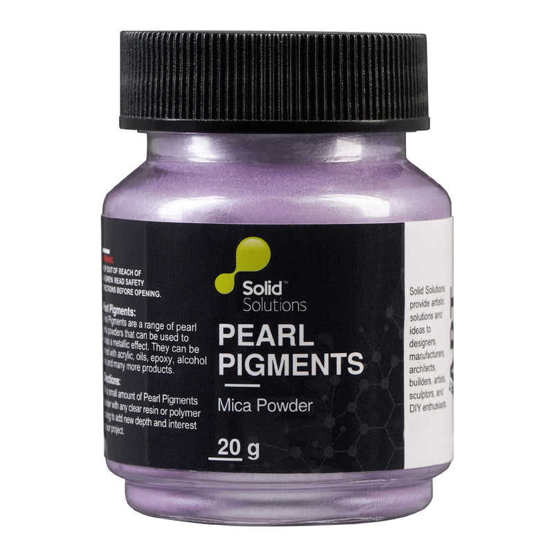 Solid Solutions Periwinkle Purple mica powder, 20g jar