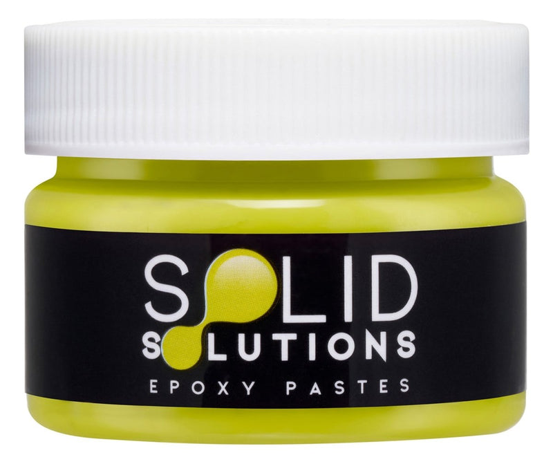 Solid Solutions Chartreuse Green epoxy pigment paste, 30mL jar