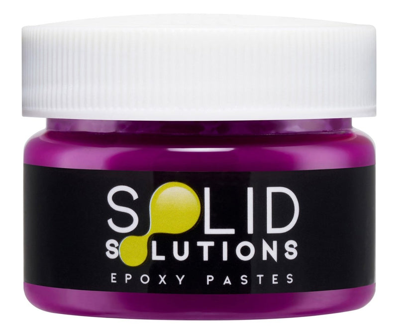 Solid Solutions Fluorescent Deep Magenta epoxy pigment paste, 30mL jar