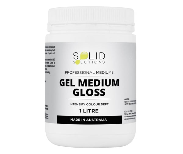 Gel Medium Gloss - 1 Litre