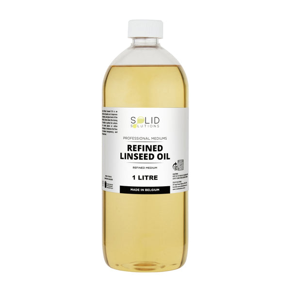 Solid Solutions | Refined Linseed Oil - 1 Litre