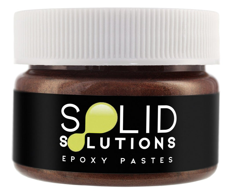 Solid Solutions Metallic Bronze epoxy pigment paste, 30mL jar