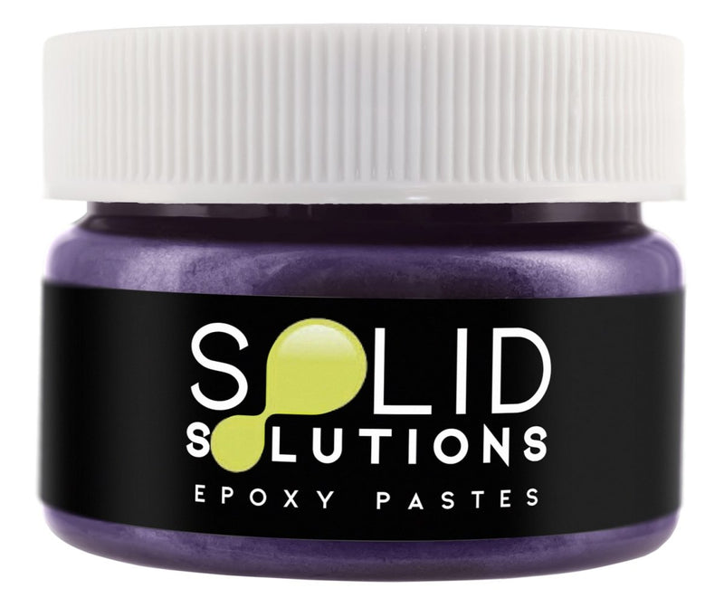 Solid Solutions Metallic Lilac epoxy pigment paste, 30mL jar