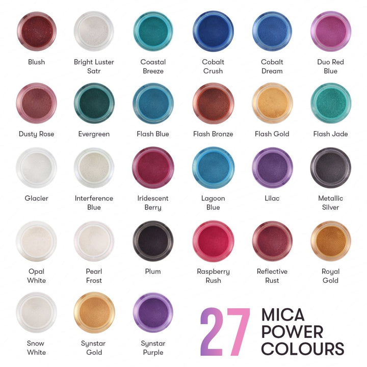 Mica Powder | Metallic Silver