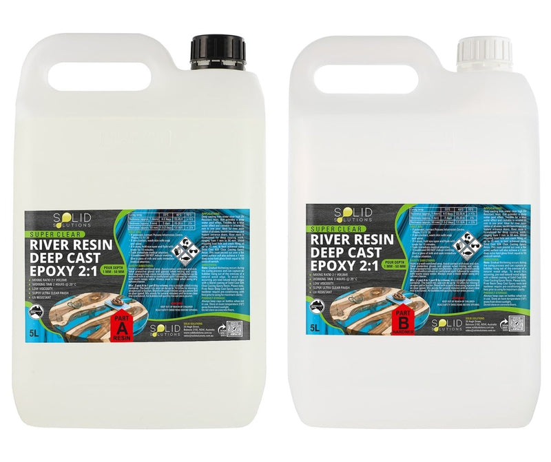 River Resin Deep Cast Epoxy 2:1 | 60L Kit
