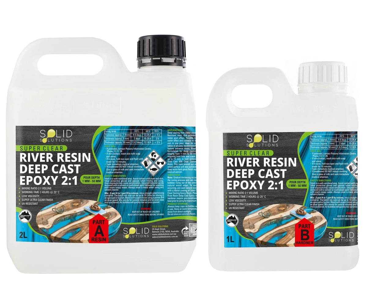 Epoxy Cast In River Resin Deep Cast Epoxy – Solid Solutions