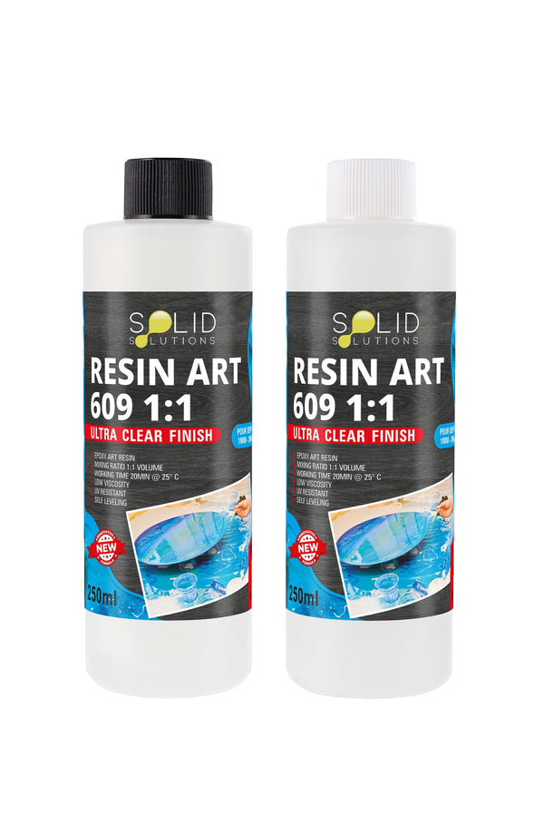 Epoxy Resin Art 609 1:1 | 500mL Beginner Kit