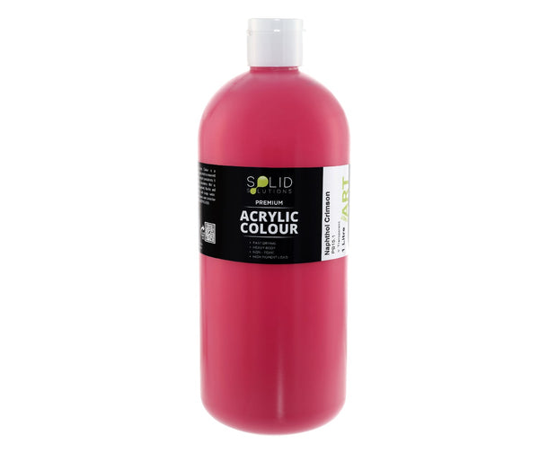 Acrylic Paint | Naphthol Crimson - 1 Litre