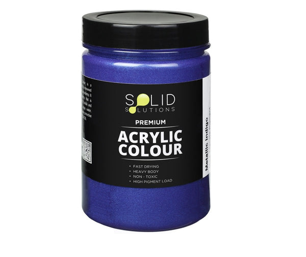 Acrylic Paint | Metallic Indigo - 250ml