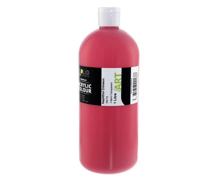 Acrylic Paint | Naphthol Crimson - 1 Litre