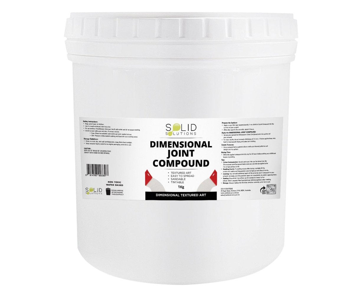 Joint Compund Texture Dimensional Joint Compound | Textured Art 1 Kg – Solid Solutions