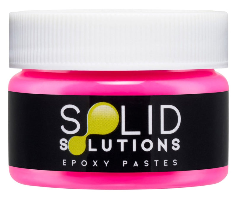 Solid Solutions Fluorescent Pink Flamingo epoxy pigment paste, 30mL jar