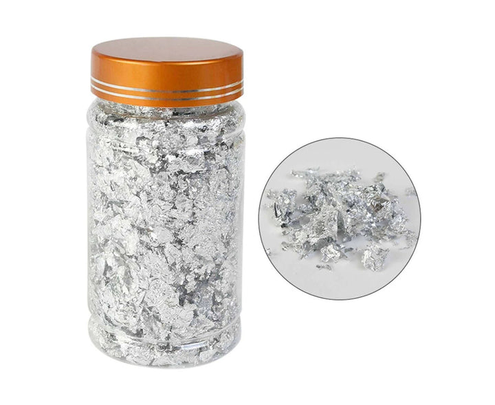 Foil Flakes for Resin - Silver 5g