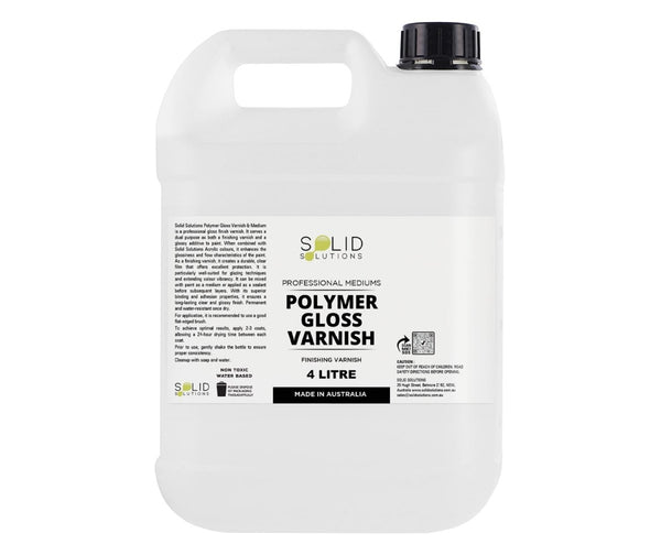 Polymer Gloss Varnish - 4 Litre