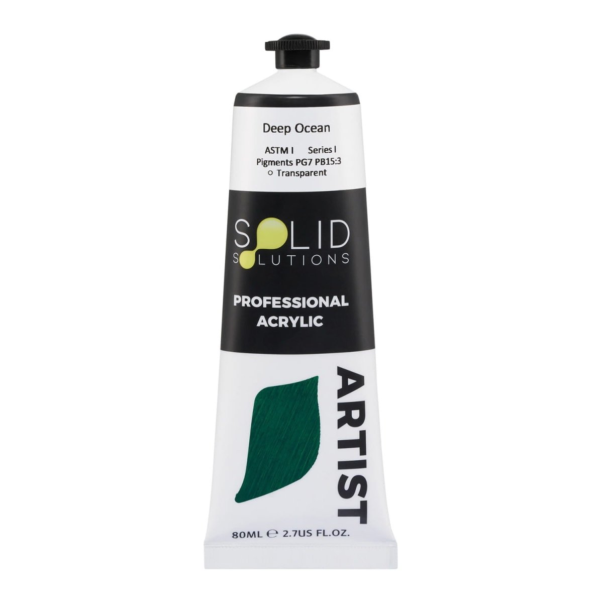 Professional Artist Acrylic Paint | Deep Ocean S1 - 80mL – Solid Solutions
