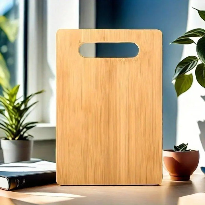 Resin Art - Wooden Bamboo Square Chopping Board with Handle