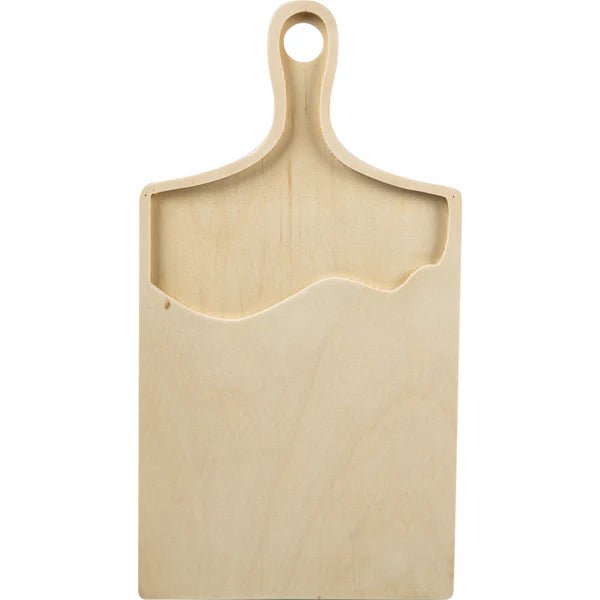 Resin Art - Wooden Rectangle Plywood Chopping Board Tray 33cm x 17.7cm x 1.5cm x 1