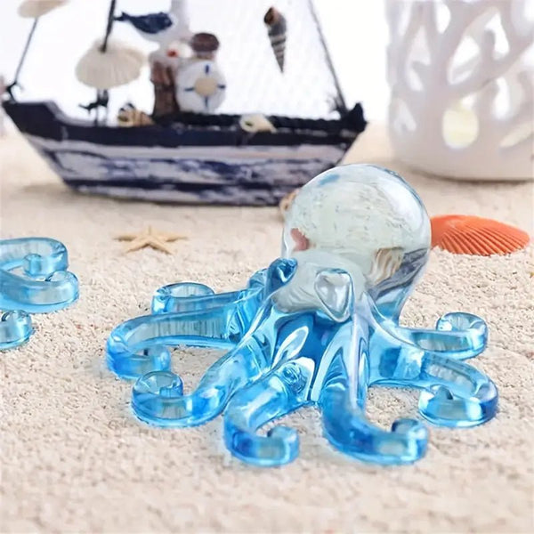 Silicone Mould - 1 x 3D Octopus Mould 10.4cm x 9.2cm x 4.7cm