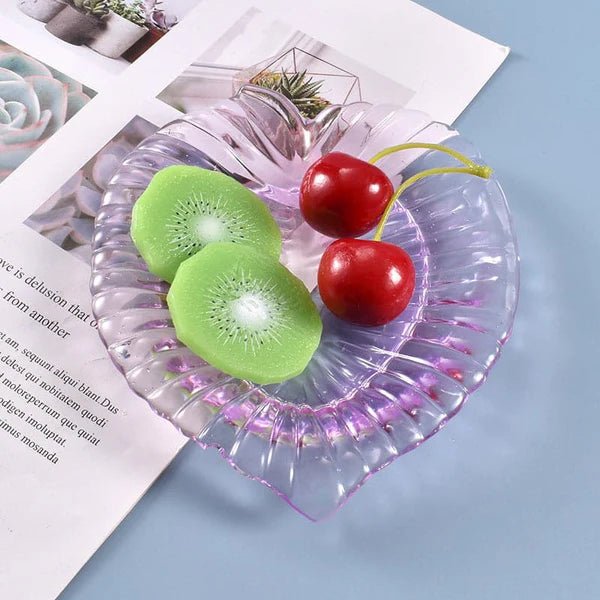 Silicone Mould - 1 x Large Leaf Tray Mould 16.2cm x 14cm