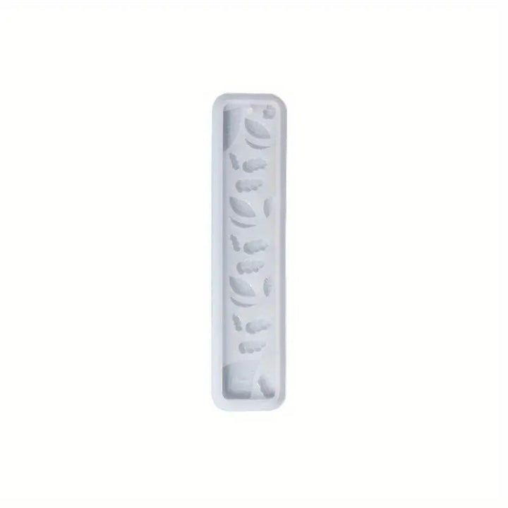 Silicone Mould - 1 x Leaf Bookmark Mould 15cm x 3.5cm