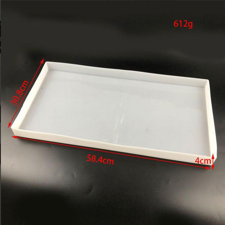 Silicone Mould - Extra Large Rectangle Shape Table 58.4cm x 30.8cm x 4cm