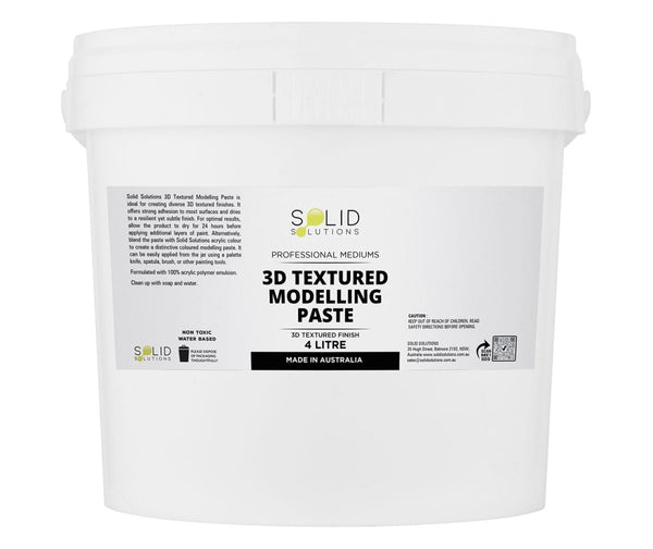 Solid Solutions 3D Textured Modelling Paste - 4 Litre