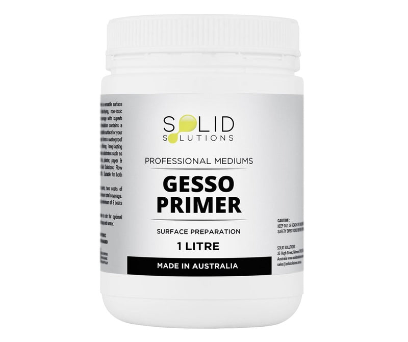 Solid Solutions Gesso Primer | White 1 Litre