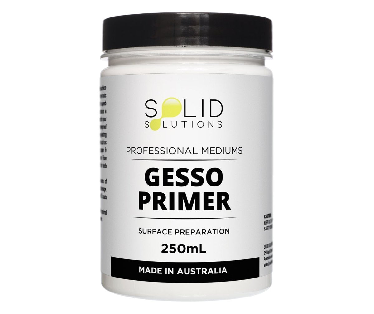 Gesso Primer | White 250ml – Solid Solutions