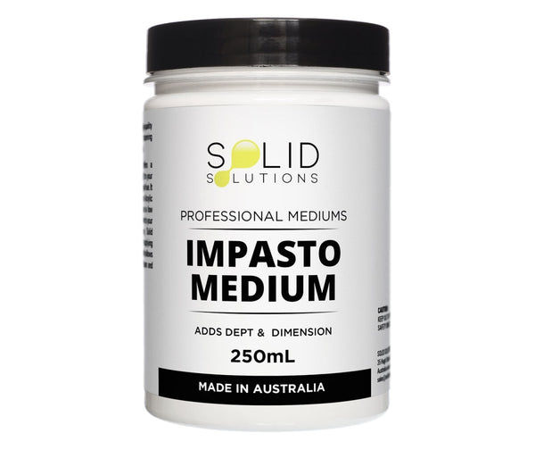 Solid Solutions Impasto Medium - 250ml