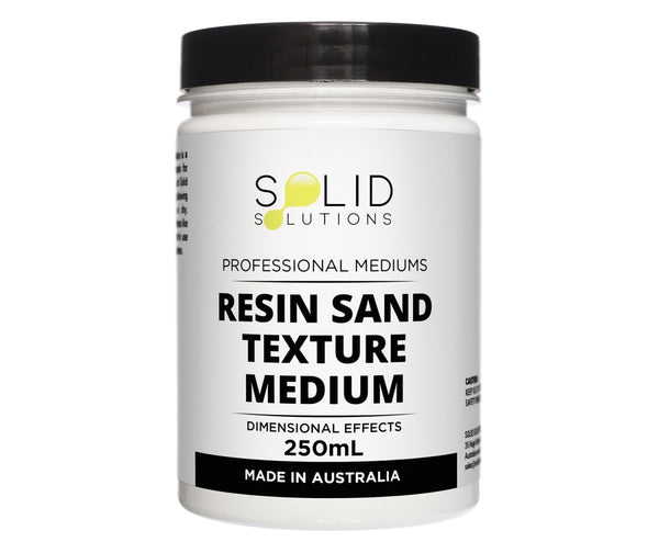 Solid Solutions Resin Sand Texture Medium - 250ml