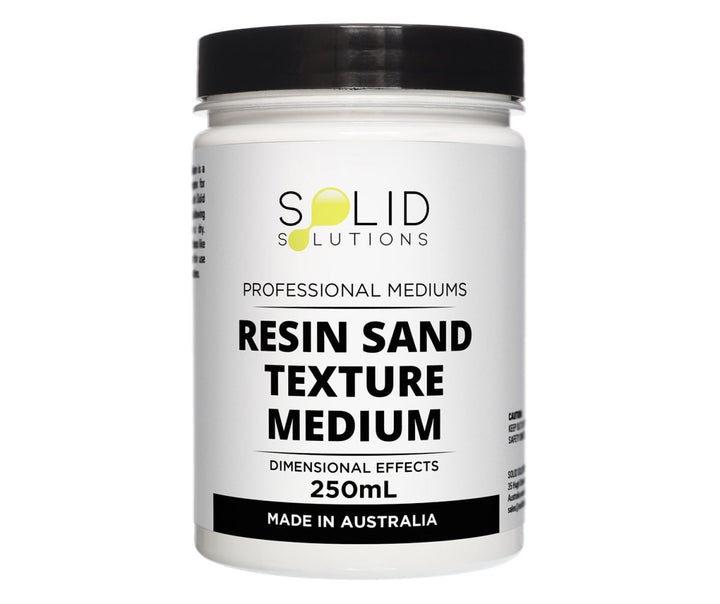 Resin Sand Texture Medium 250ml Solid Solutions Resin sand texture medium 250ml solid solutions