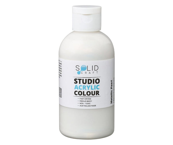 Studio Acrylic Paint | Metallic Pearl - 250ml