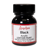 Angelus Acrylic Leather Sneaker Paint | Black - 29mL