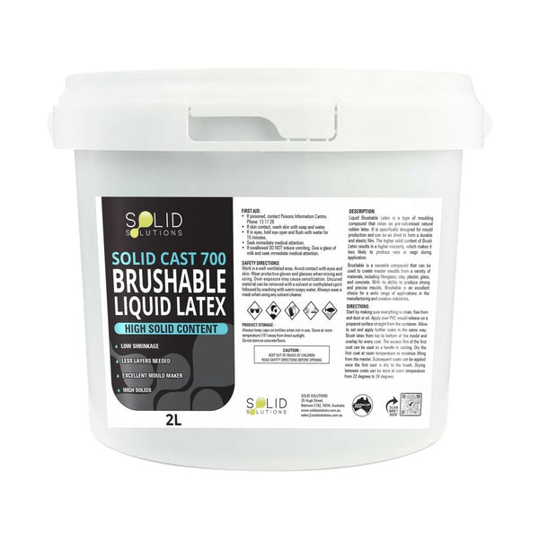 Brushable Liquid Latex | Mould Making Rubber - 2L