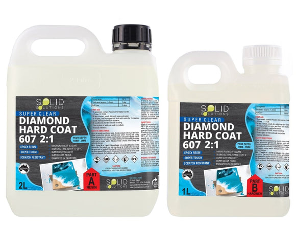 Diamond Hard Coat 607 2:1 | 3L Kit Epoxy Resin