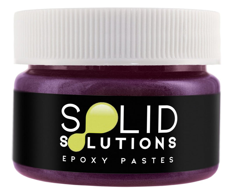 Solid Solutions Metallic Petal Pink epoxy pigment paste, 30mL jar