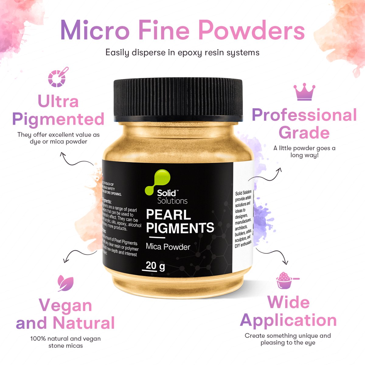 The Midas Touch - Professional grade mica powder pigment – The Epoxy Resin  Store