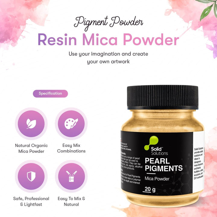 Mica Powder | Flash Gold