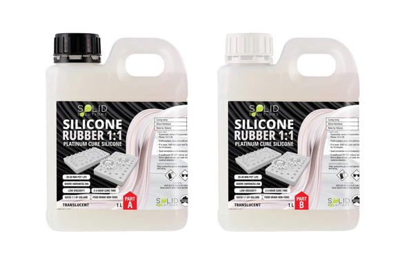 Silicone Rubber 1:1 Mould Maker | Translucent | 2L Kit
