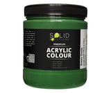 Solid Solutions Acrylic Paint | Green Oxide - 500ml