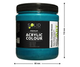 Solid Solutions Acrylic Paint | Metallic Coastal Breeze - 500ml