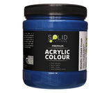 Solid Solutions Acrylic Paint | Metallic Cobalt Crush - 500ml