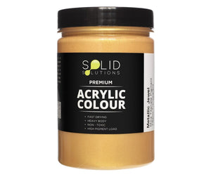 Solid Solutions Acrylic Paint | Metallic Jewel - 250ml