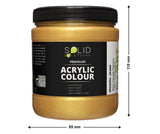 Solid Solutions Acrylic Paint | Metallic Jewel - 500ml