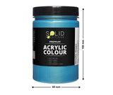 Solid Solutions Acrylic Paint | Metallic Ocean - 250ml
