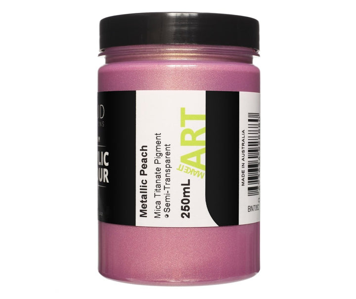 Solid Solutions Acrylic Paint | Metallic Peach - 250ml