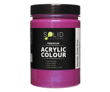 Solid Solutions Acrylic Paint | Metallic Petal Pink - 250ml