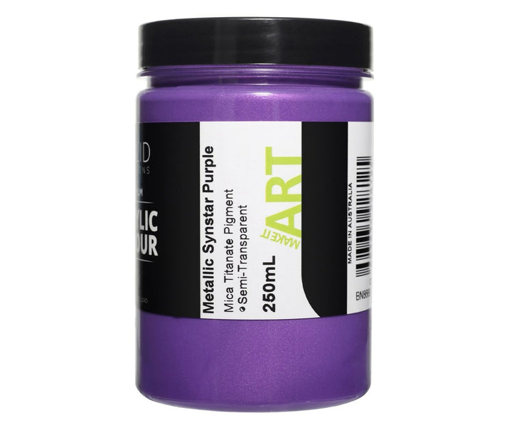 Solid Solutions Acrylic Paint | Metallic Synstar Purple - 250ml