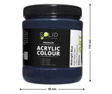 Solid Solutions Acrylic Paint | Midnight Blue - 500ml