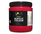 Solid Solutions Acrylic Paint | Naphthol Crimson - 500ml